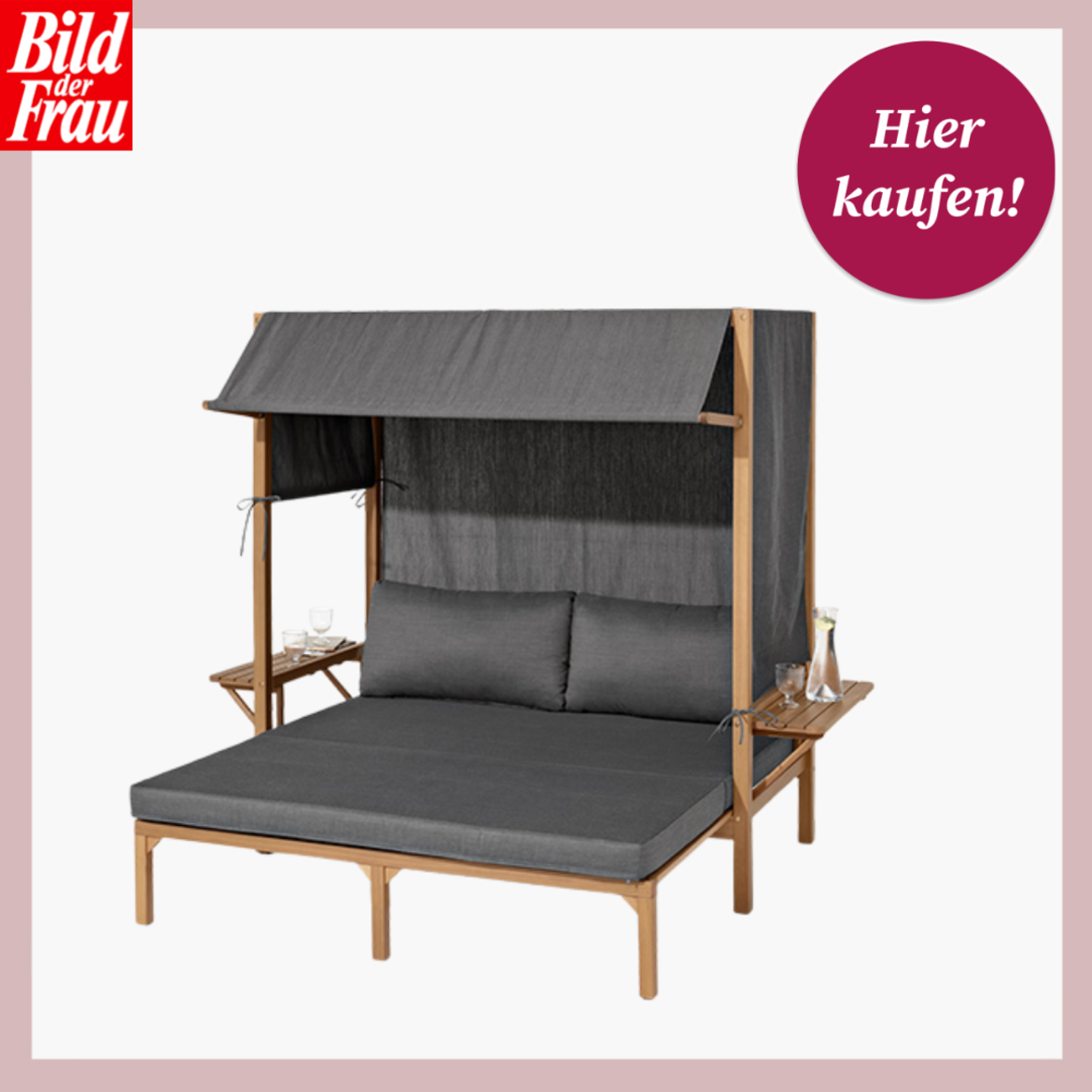 Strandkorb Dieses TchiboGartenmöbel macht deinen Außenbereich zur